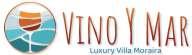 Vino y Mar Logo Side